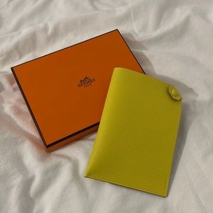 Authentic Hermes Passport Holder